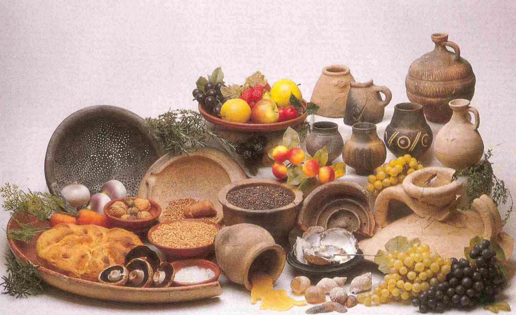 Some of the many types of Roman pottery Some of the many types of Roman pottery