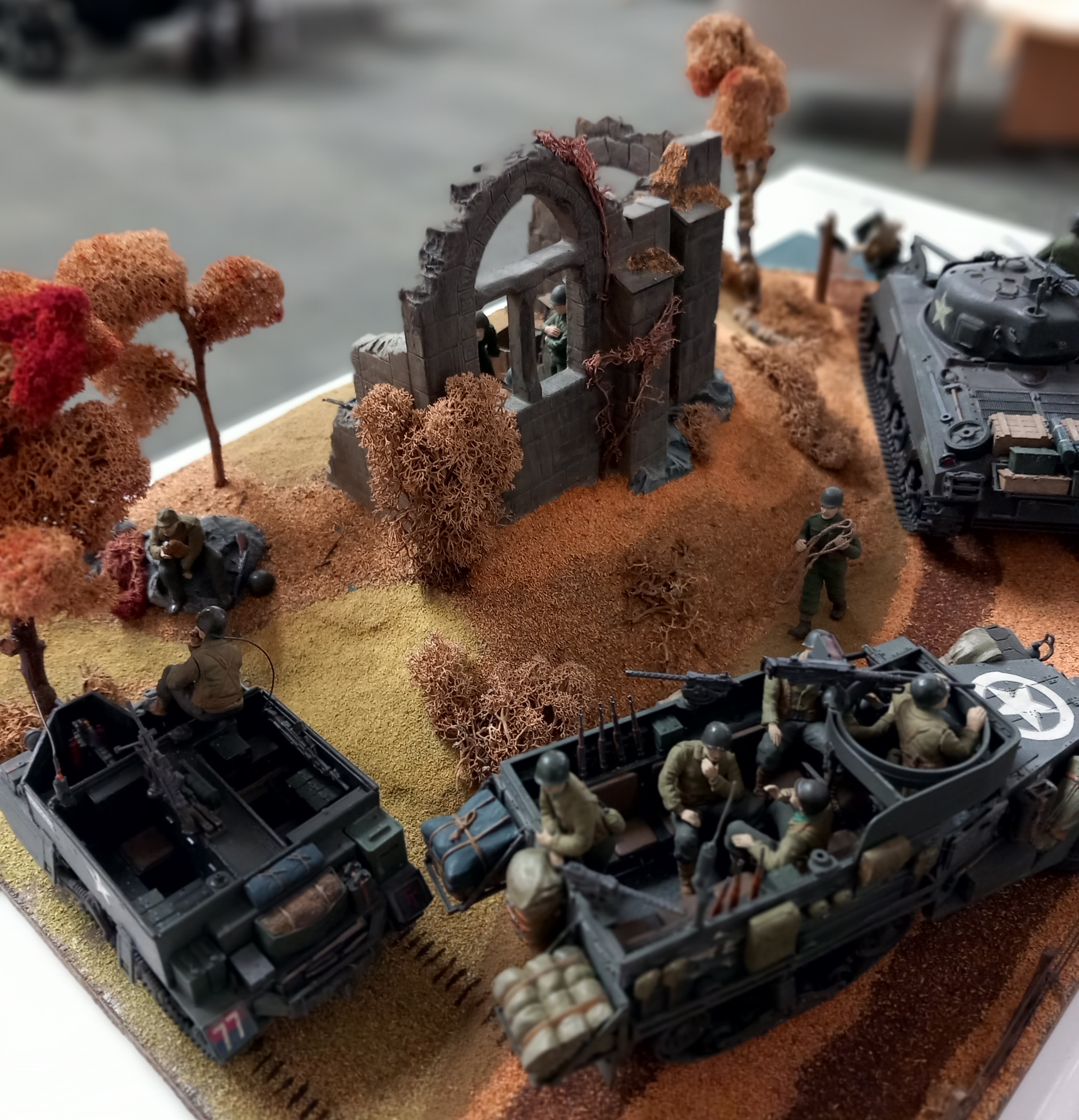 One of the dioramas One of the dioramas
