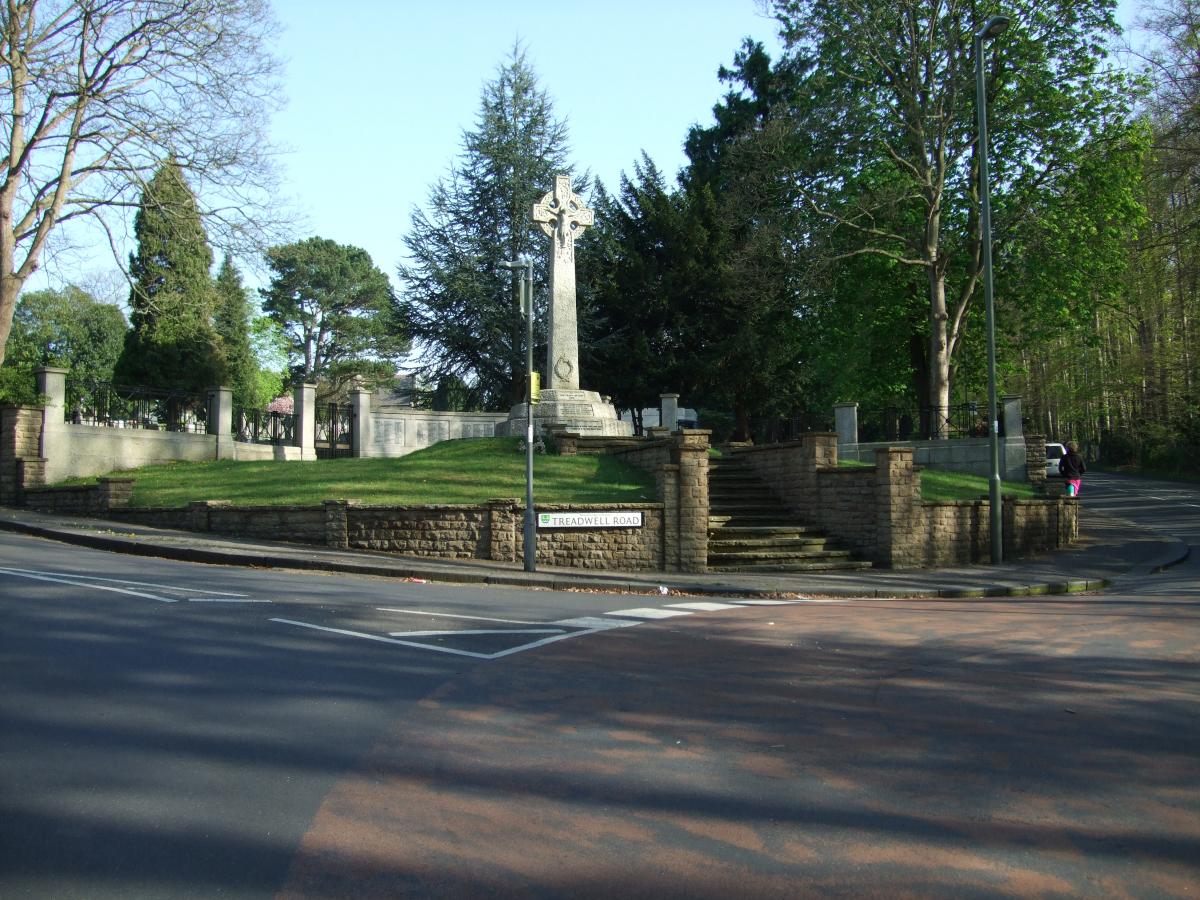 Photo of Epsom Cemetery war memorial
