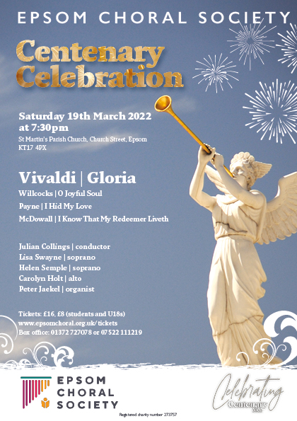 Epsom Choral Society Centenary Celebration