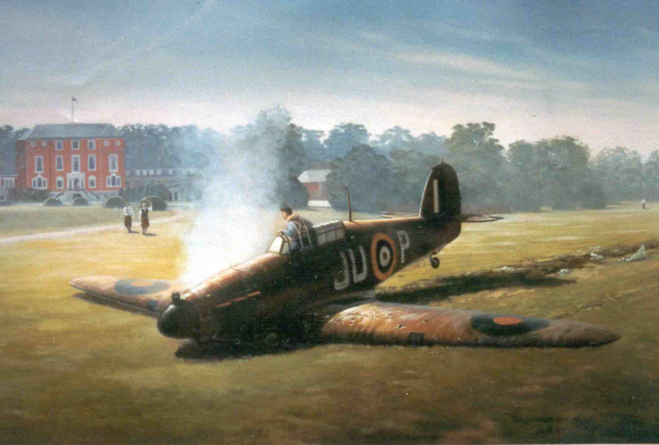 Crashed Hurricane 