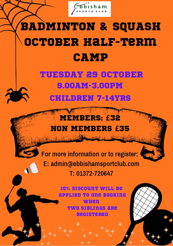 October Half-Term Camp October Half-Term Camp