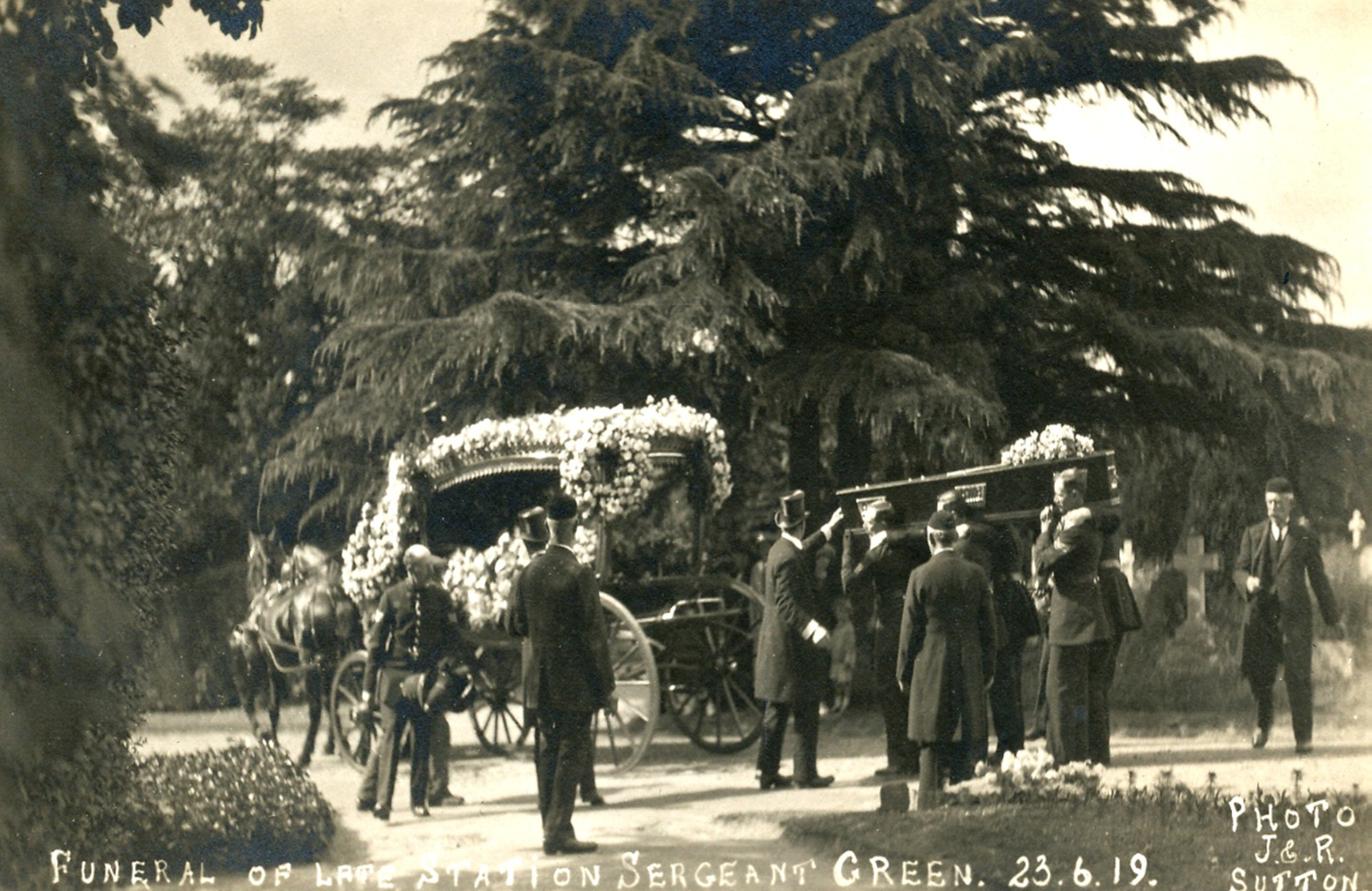 funeral of Stg Green