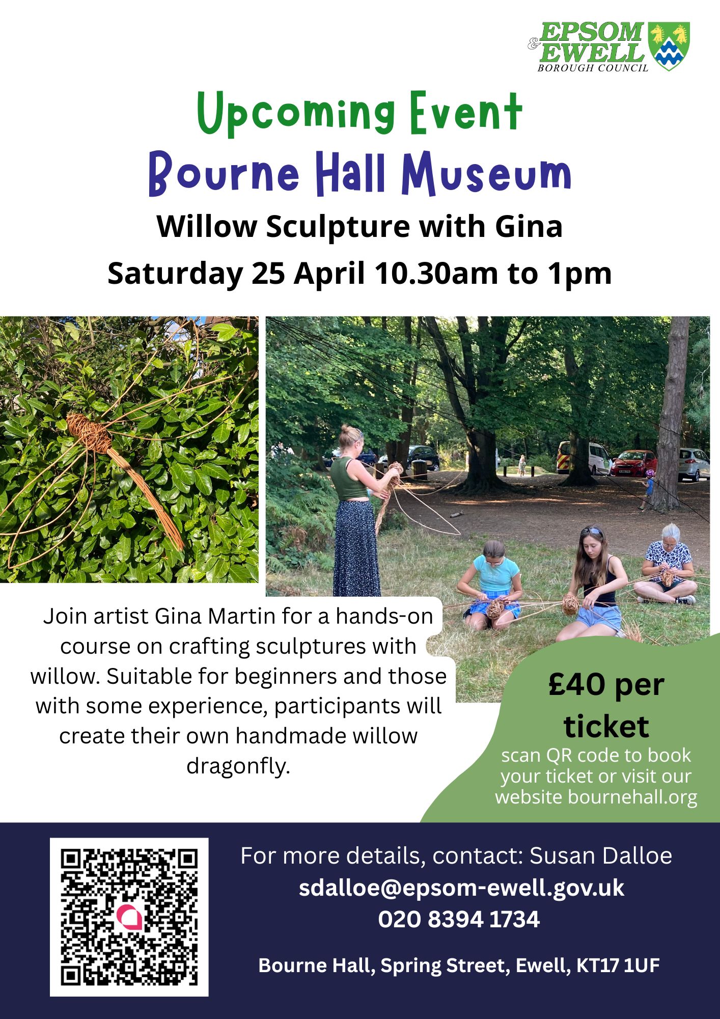 Willow Sculpture leaflet Willow Sculpture leaflet