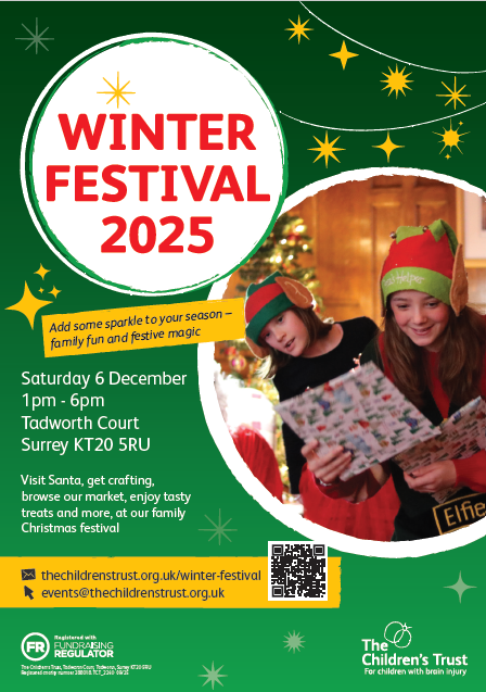 The Children's Trust Winter Festival Poster The Children's Trust Winter Festival