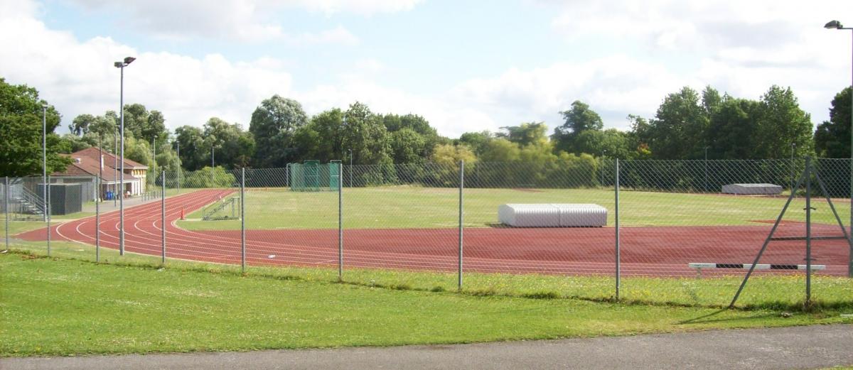 Photo of The Harrier Centre and running track
