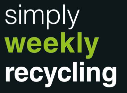 simply weekly recycling logo